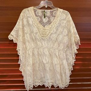 Vintage Lace top - medium
